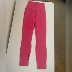 Lululemon High Rise Align Leggings 25” size 0